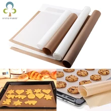 Многоразовый коврик для выпечки термостойкий тефлоновый лист кондитерские изделия для выпечки клееная бумага термостойкая подкладка антипригарное напольное барбекю ZXH