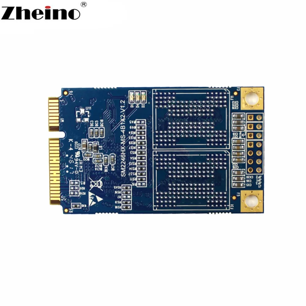 Zheino mSATA SSD 32 Гб 64 Гб 128 ГБ 256 ГБ Внутренний твердотельный накопитель для настольного ноутбука