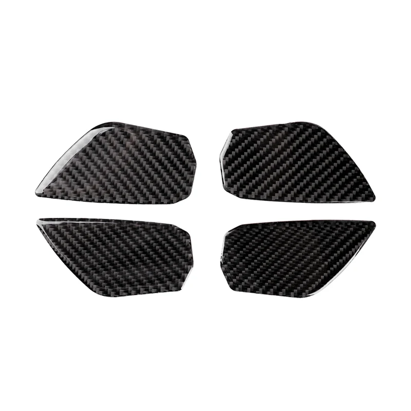 door bowl cover Автомобильная накладка из углеродного волокна для межкомнатных дверных ручек, дверная чаша, Накладка для Honda Civic 10th Gen - Название цвета: door bowl cover