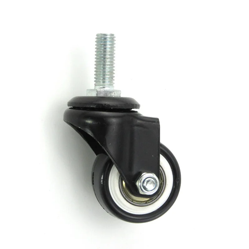 Gu Rui Truckle 1,5-Inch M10 X 25 активный винт черный и белый с рисунком цвета для бесшумных колес полиуретана Pu не тормозит