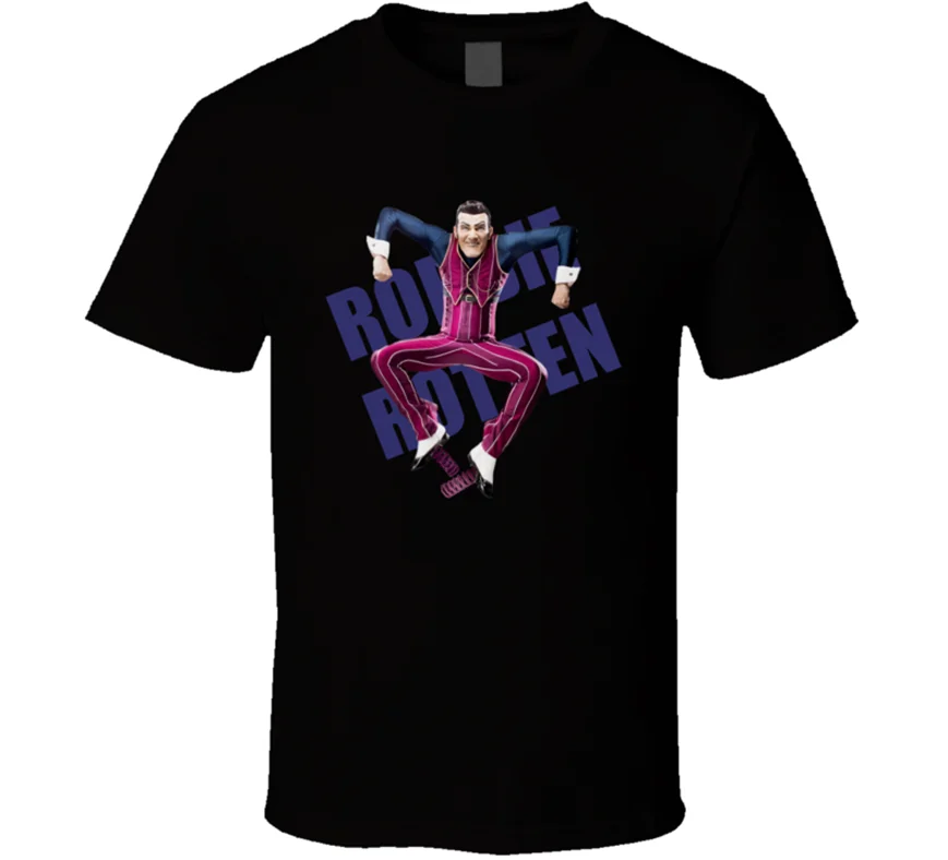 Новая мужская футболка Robbie Rotten Lazytown размеры S-2Xl Мужская одежда |
