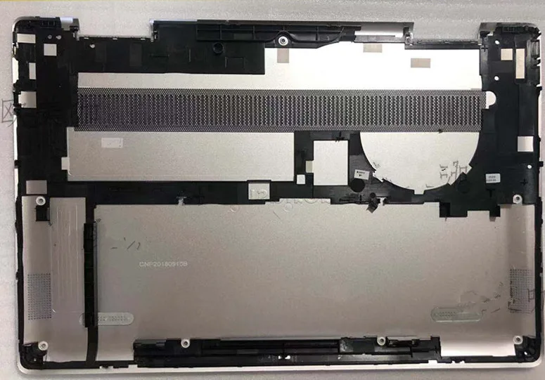 Для dell Inspiron 15 7586 2-в-1 D крышки bottom чехол серебро