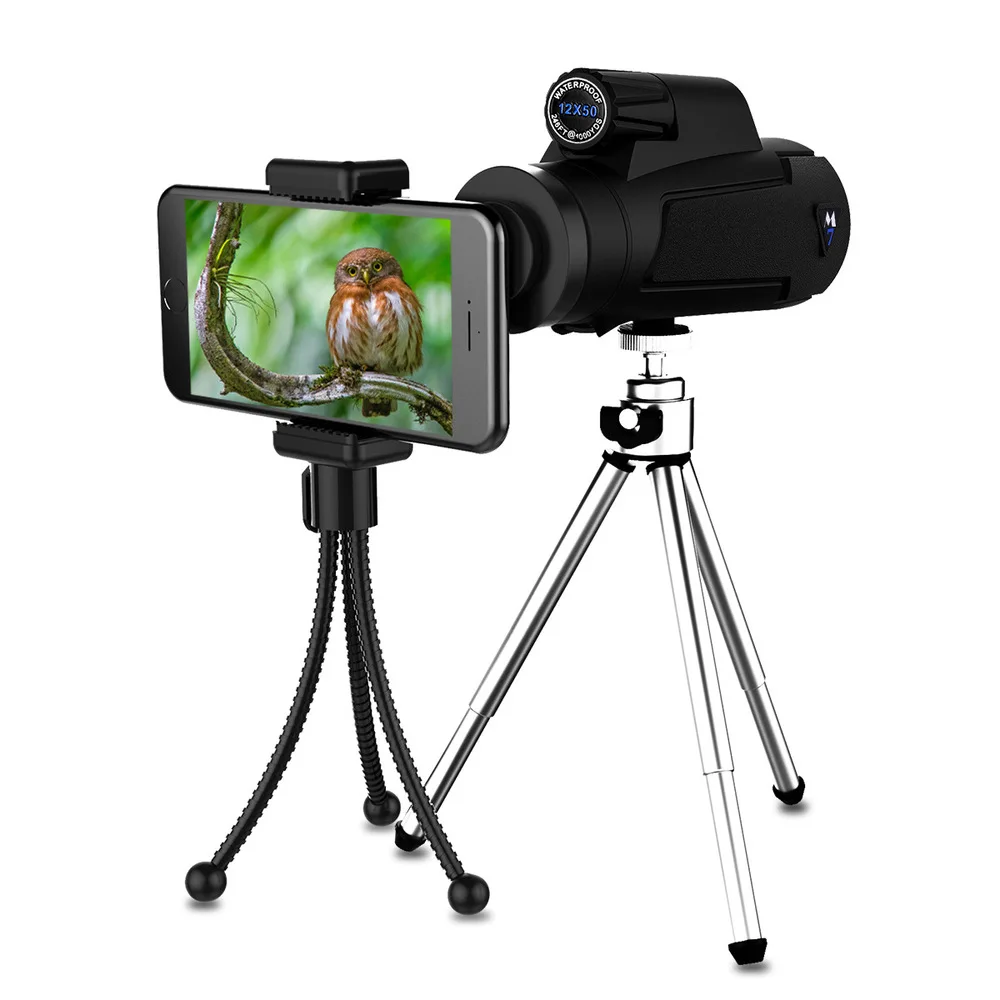 Monocular 12X50 High-definition M7 Nitrogen-filled Waterproof 50-caliber New Product