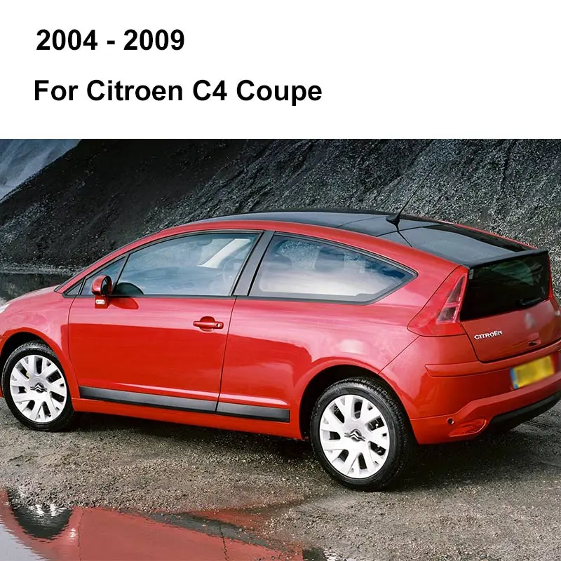 2004 - 2009 (Coupe) Невероятные щетки стеклоочистителя для Citroen C4 хэтчбек/купе/седан/Aircross Fit Pinch tab/кнопка/крюк руки от 2004 до - Цвет: 2004 - 2009 (Coupe)