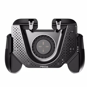 

PUBG Game Controller Gamepad Joystick L1 R1 Cooling Fan Metal Trigger Free Fire Shooting Gamepad For IOS Android Mobile Phone