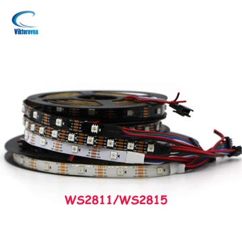 

DC12V Led Lights WS2811 WS2815 RGB Led Strip Light Individually Addressable Led Light Strip 30/60/144 pixels/leds/m IP30 65 67