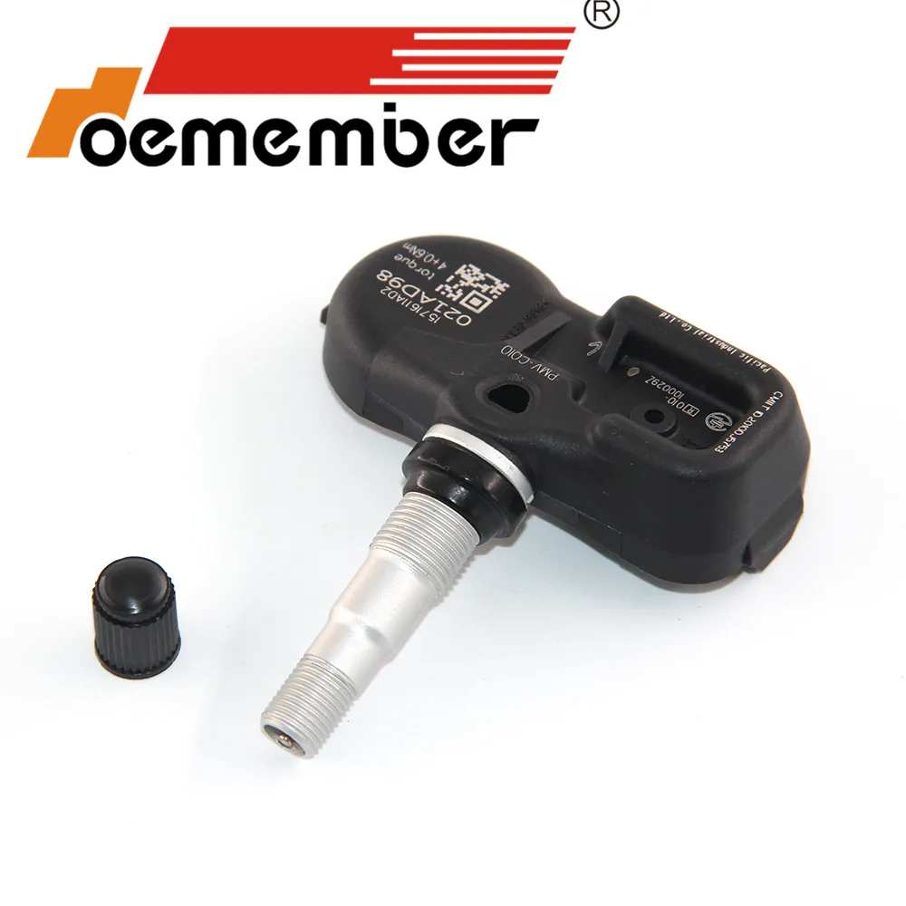 OEMEMBER 4pcs Car Tire Pressure Sensor 42607-48010 TPMS Monitoring System 4260748010 315Mhz