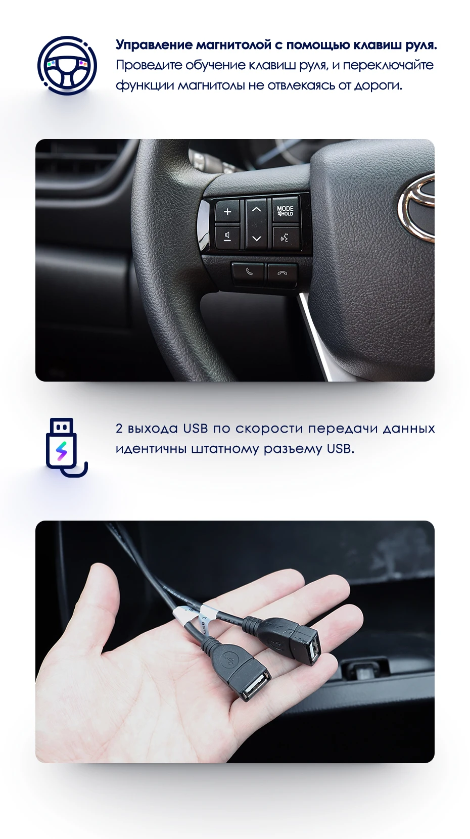 TEYES CC2 Штатная магнитола для Тойота Фортунер AN160 Toyota Fortuner AN160 Android 8.1, до 8-ЯДЕР, до 4+ 64ГБ 32EQ+ DSP 2DIN автомагнитола 2 DIN DVD GPS мультимедиа автомобиля головное устройство