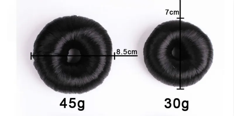 New Hot Fashion Elegant Women Ladies Girls Magic Hair Donut Hair Ring Bun Maker Hair Styling Tools Accessories