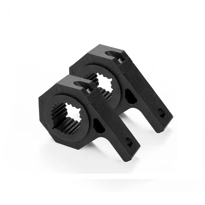 2 PC LED MOUNT BRACKET LED LIGHT CLAMP FOR ROOF ROLL CAGE BAR - Foto 5