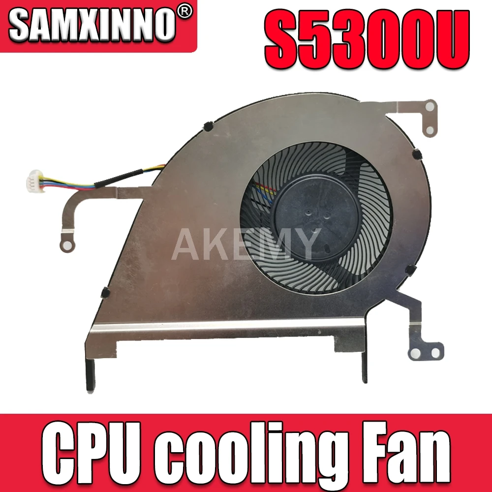 Akemy Новый охлаждающий вентилятор для ноутбука Asus S5300 S5300U S5300UN S5300UF S5300UA