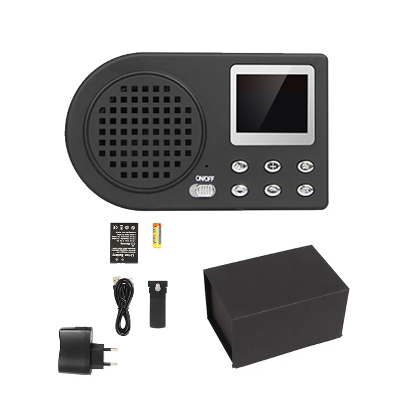 no remote control Охотничья приманка птица звонящий Molle MP3 плеер Птица Звук громкоговоритель животное поющее устройство усилитель беспроводной/без дистанционного управления - Цвет: no remote control