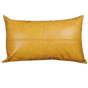 

PU Horse Pattern Leather Cushion Covers for Office/car/sofa/throw Decorative Pillow Covers Faux Snakeskin Pillowcase Home Decor