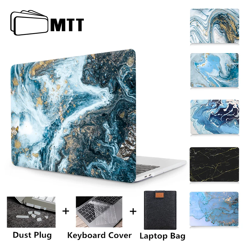 Günstig MTT Marmor Hard Case Für Macbook Pro 1,3 16 zoll 2019 Abdeckung für macbook Air Pro Retina 11 12 13 15 mit Touch Bar Laptop Hülse
