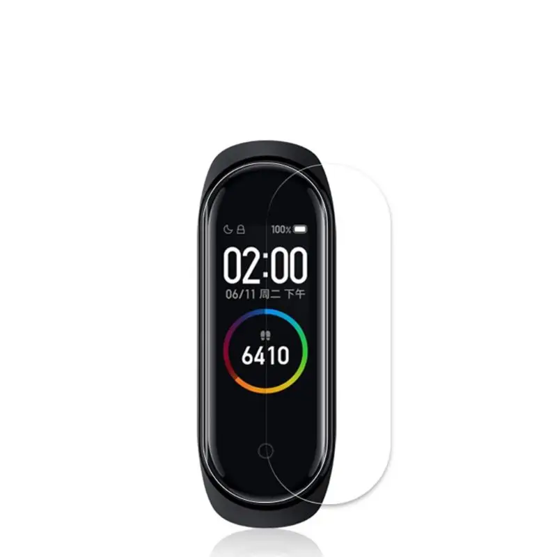 5 шт. mi Band 4 полноэкранная матовая Взрывозащищенная защитная пленка для Xiaomi mi Band 4 смарт-браслет mi Band 4 Защита экрана