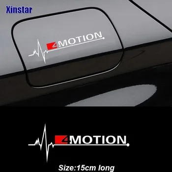 

4MOTION Car Tank Cap Sticker For Volkswagen T-ROC TAYRON Teramont GOLFR Touran PASSAT Toureg PHIDEON Multivan Carave
