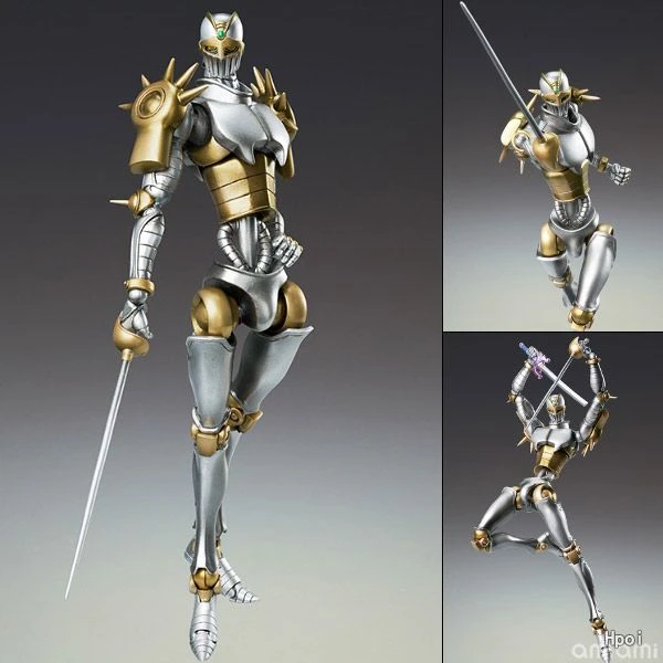  Medicos JoJo's Bizarre Adventure: Part 3-Stardust Crusaders: Silver  Chariot Second Super Action Statue : Toys & Games