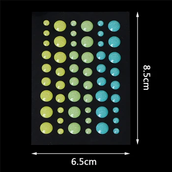 

2020 New Enamel Dot Self Adhesive Embellishment for Cardmaking and Craft Scrapbook DIY