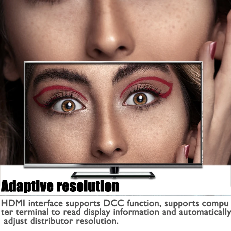 3D HDMI ȣȯ KVM USB 2.0 Ű 콺   ȣƮ, HDTV PC   ó ڽ, USB й, 4K x 2K