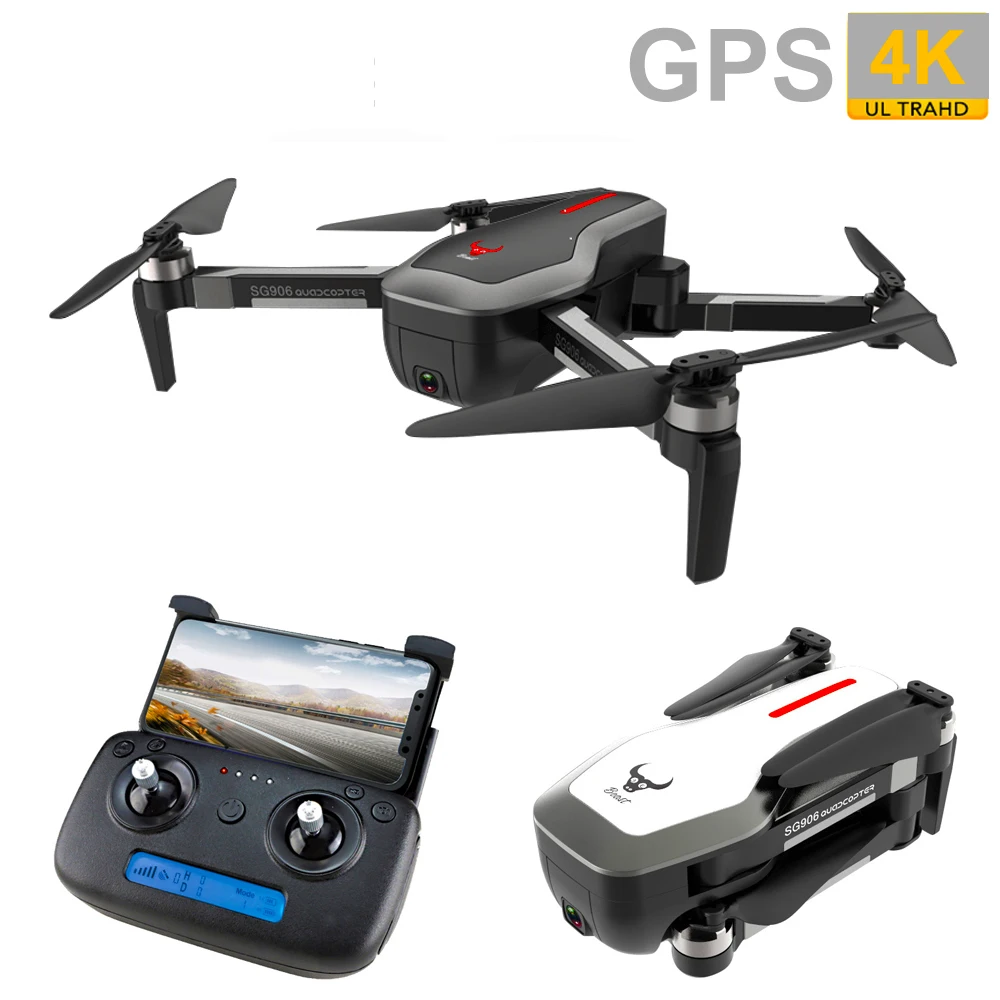 Следуй за мной WIFI FPV GPS с 4K HD камерами RC Дрон оси стабильный карданный оптический