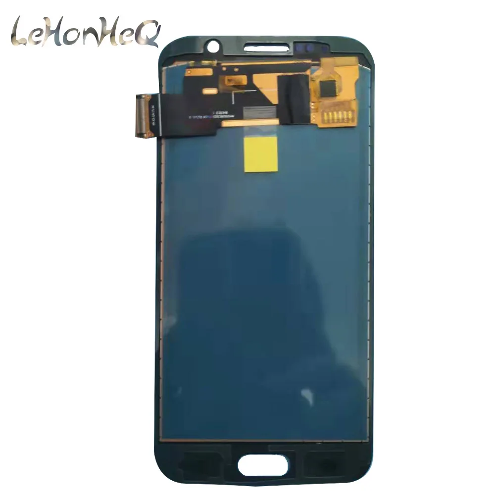 Тест ЖК для samsung Galaxy S7 G930 G930F G930A G930P G930V дисплей кодирующий преобразователь сенсорного экрана в сборе ЖК