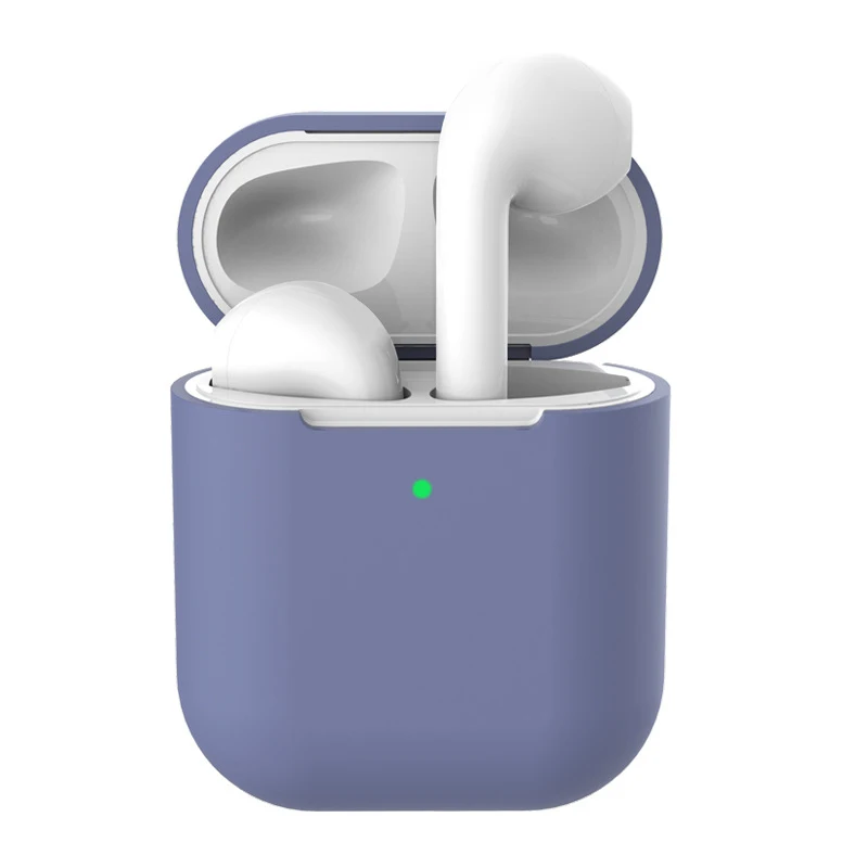 ТПУ Мягкие силиконовые чехлы для Airpods защитный аксессуар чехол прозрачный ультра тонкий чехол противоударный держатель для Air Pods - Цвет: 15