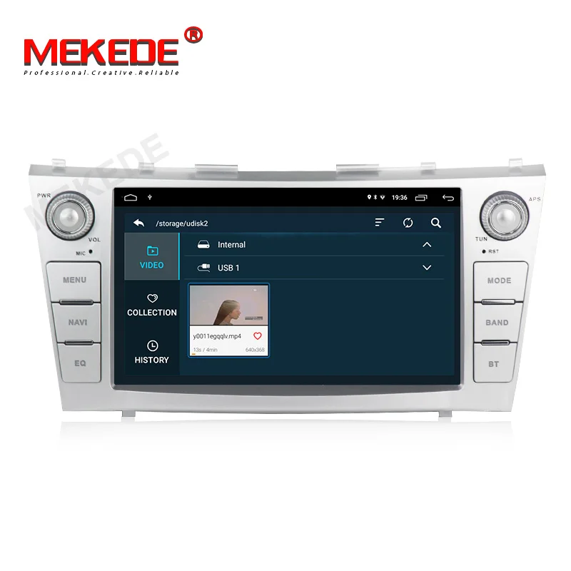 Sale MEKEDE DSP 2Din car Multimedia player for Toyota Camry 7 40 50 2006-2011 car dvd gps player radio cassette wifi RDS 2
