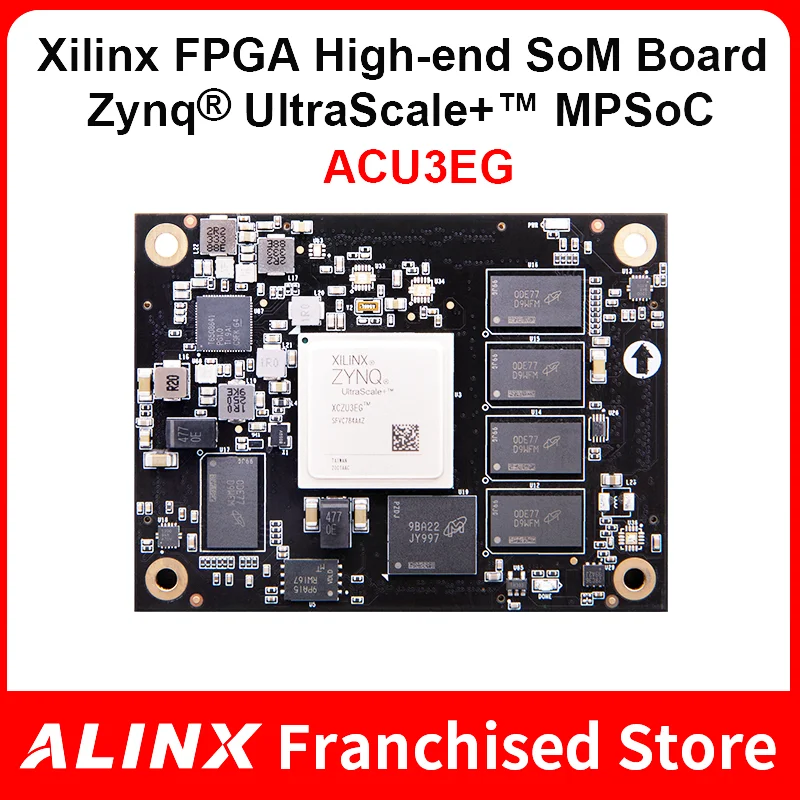 ALINX SoM ACU2CG ACU3EG: Xilinx Zynq UltraScale+ MPSOC AI XCZU3EG ZU2CG Industrial Grade Module | Компьютеры и офис