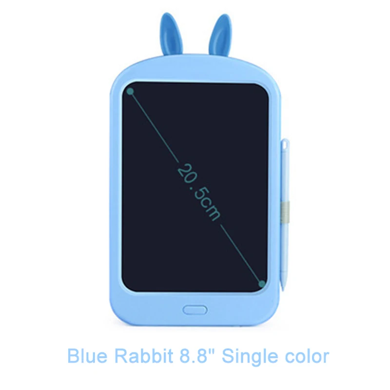 8.8inch single color ЖК-планшет для письма, 10 дюймов, цифровой рисунок, электронный блокнот для рукописного ввода, доска для записей, для детей, 8,5 дюймов, доска для письма - Цвет: 8.8inch single color