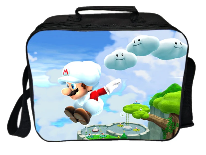 Лидер продаж Super Mario Термосумка для еды Термальность сумка для обеда для сохранения свежести сумка для льда Пикник походная сумка через плечо