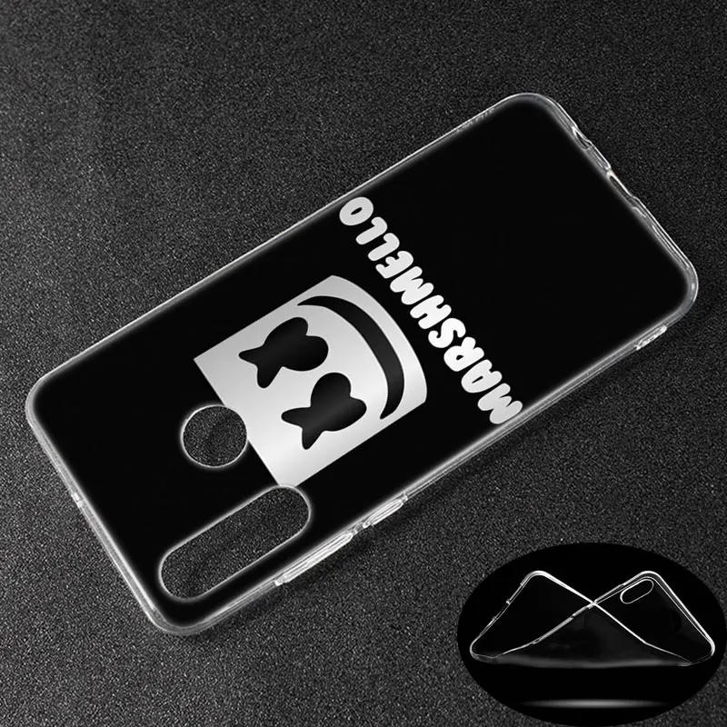 Роскошный силиконовый чехол DJ marshmallow для huawei NOVA 3 3i 5 5i P20 P30 Pro P9 P10 P8 Lite P Smart Z Plus Модный чехол