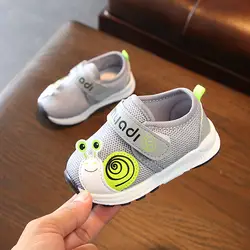 2019 весенне-осенние детские кроссовки с мягкой подошвой, детская дышащая повседневная детская обувь для бега 0-3 лет, Брендовая обувь для