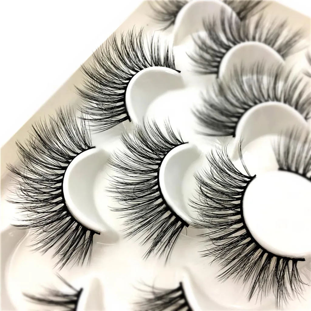 10 пар ресниц макияж maquiagem lashes maquillaje make up maquillage faux cils накладные ресницы для волос Z4