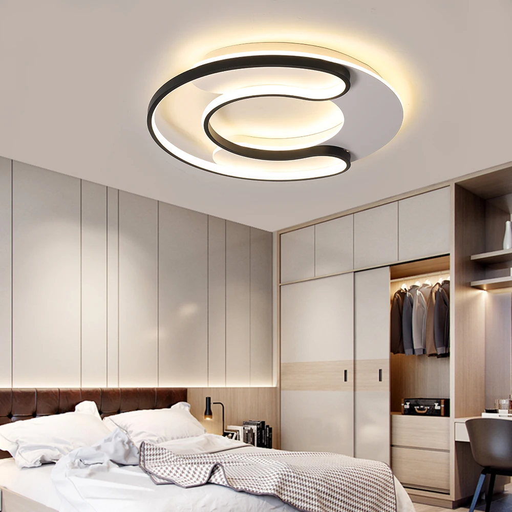 Modern Dimmable Acrylic Ceiling Fan w LED Light Bedroom Ceiling Lamp Chandelier 