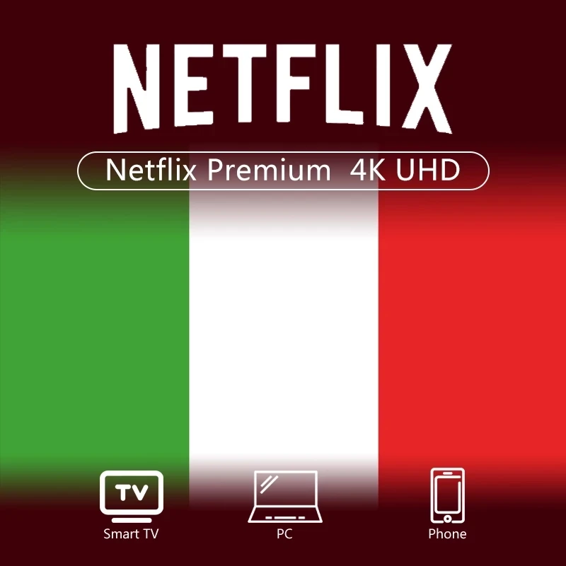 Netflix account UHD 4K global 1/3 month 1 экран Испания netflix premium Франция Италия Нидерланды tv stick