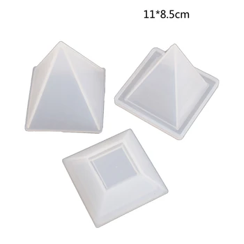 

Handmade Diamond Box Resin Mold with Lids Storage Silicone Resin Casting Molds Jewelry Trinket Box Molds Art Craft Tools