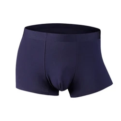 Men Panties Antibacterial Crotch Man Underwear Boxers Solid Color Seamless One Piece Boxer Shorts Male Underpatns Cueca Homme