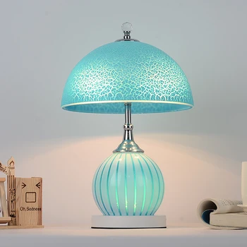 

Table lamp bedroom bedside creative European modern simple wedding personality study warm warm bedside lamp CL