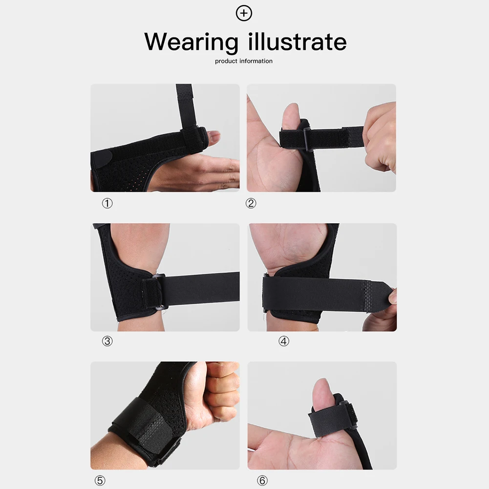 Finger Holder Protector Brace Medical Sport Wrist Thumbs Arthritis Splint Wrist Protector Hand Protection Left/Right Hand finger guard thumb splint 2-1pcs