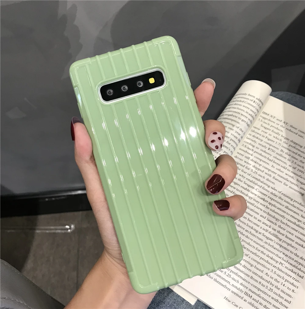 

Antishock Trunk Phone Case For Samsung S10 Plus S10E S9 S8 Note 10 A10 A20 A30 A50 A70 M10 M20 M30 A20E A10E Soft TPU Case Cover