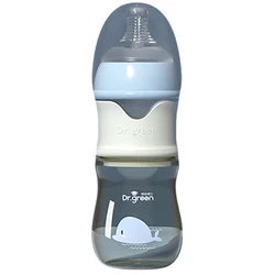 Baby Glass Bottle Wide Mouth Quick Flush Feeding Bottle Newborn Milk Bottle Detachable Nursing Bottle Training Feeding Access