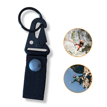 

High Strength Nylon Outdoor Climbing Carabiner for Keys Tactical Backpack Hook Webbing Molle Hanging System Waist Belt Buckle