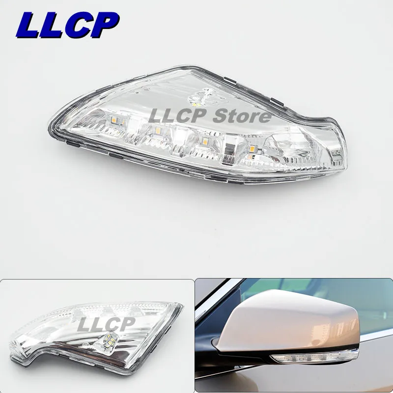 LLCP для Buick Лакросс 2009 2010 2011 2012 2013 Зеркало заднего вида светодиодный световой