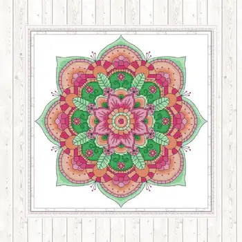 

National Customs DIY Crafts Needlework Embroidery Patterns Embroidery Kits 14ct 11ct Count Print Canvas Cross Stitch Package