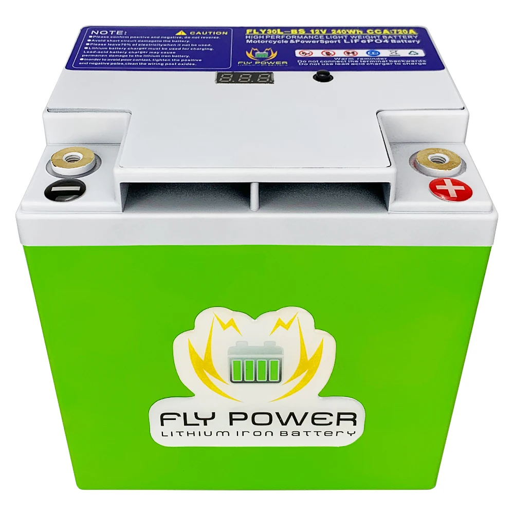 防水BMS, 30ポンド,16Ah,cca 720, 12.8v,オートバイスターター