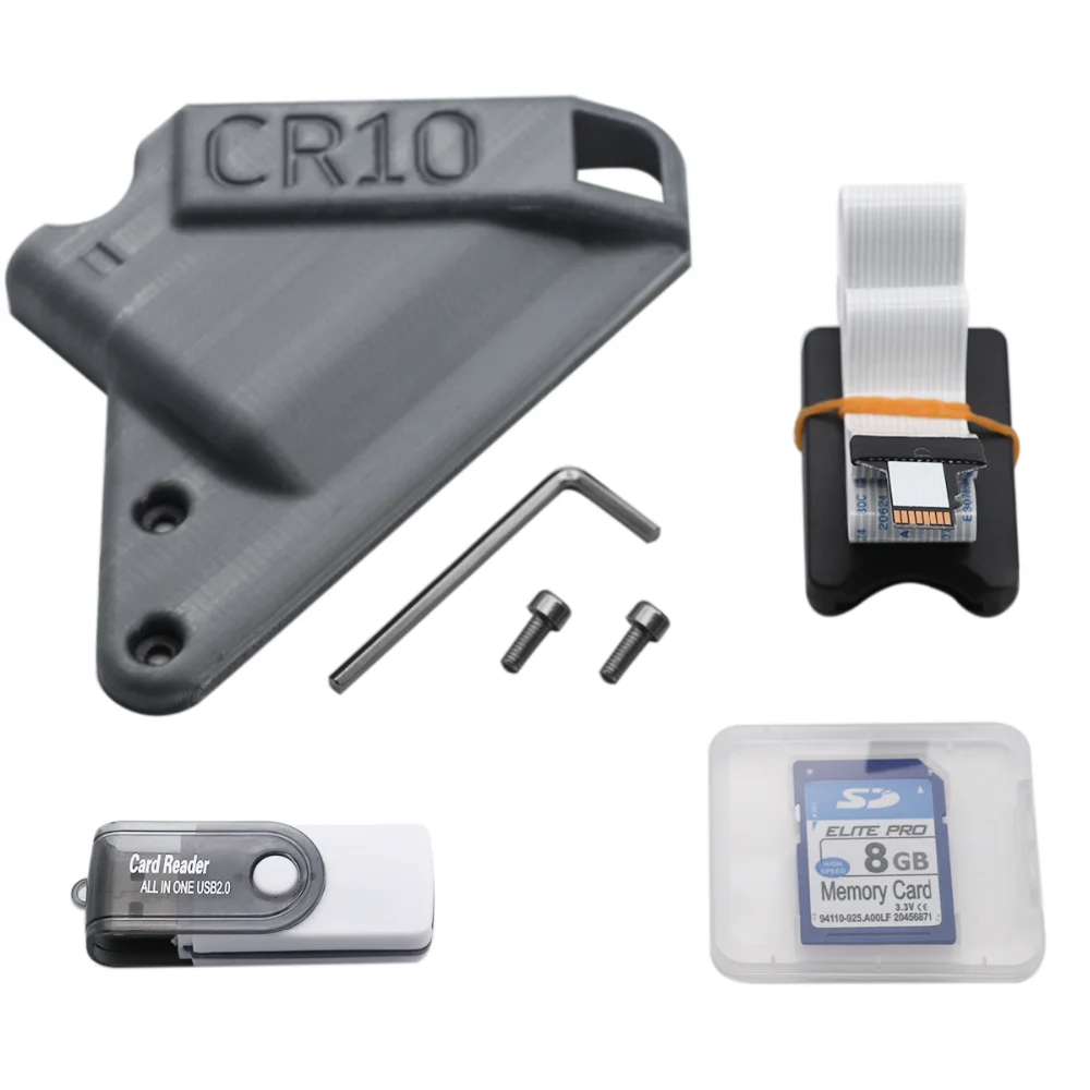 CR10 TF для sd-набора с 8G sd-картой и многофункциональным кардридером 120*110*19 мм