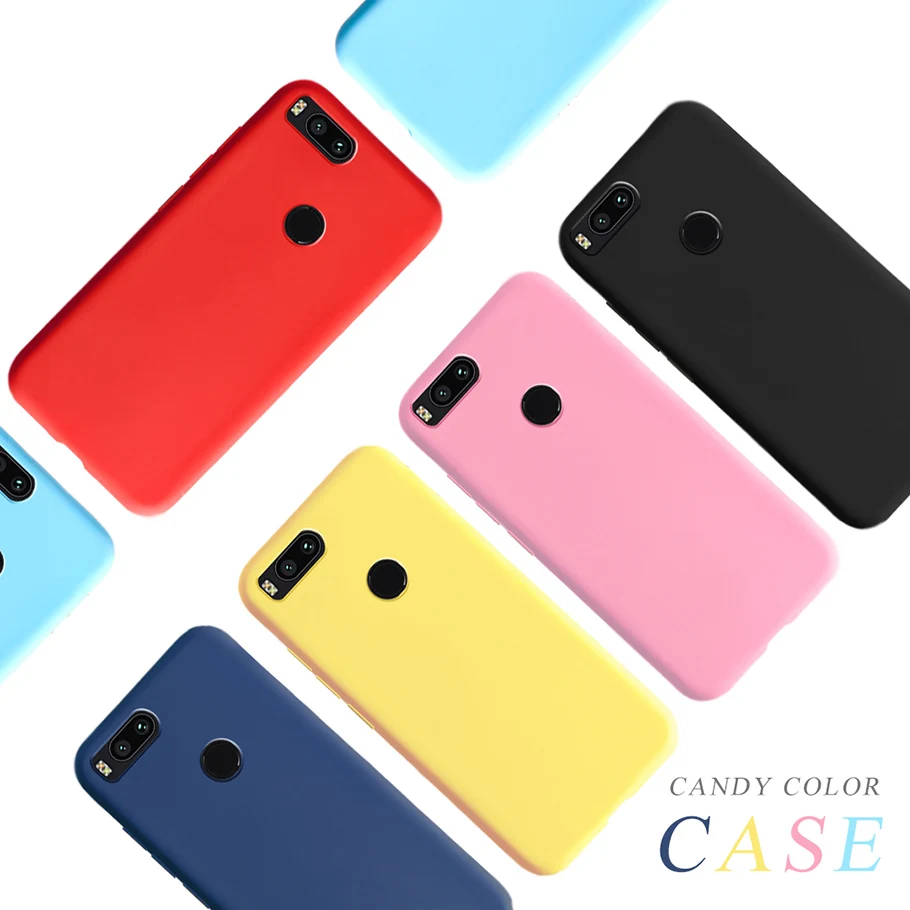 

For Xiaomi Mi A1 Case Soft Silicone Cover For Phone Case Xiaomi Mi 5X Mi5X Back Cover mi a1 mia1 coque