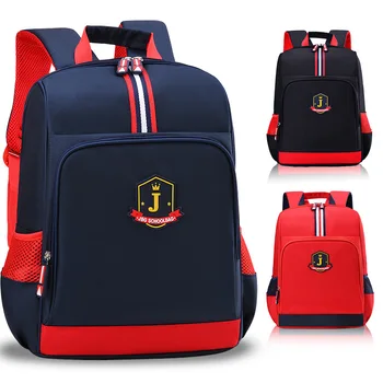 

2020 School Backpack Trendy 1-6 Class Boys Girl's School Bags England Pattern Kids Backpack Children Orthotics Backpack For Kids