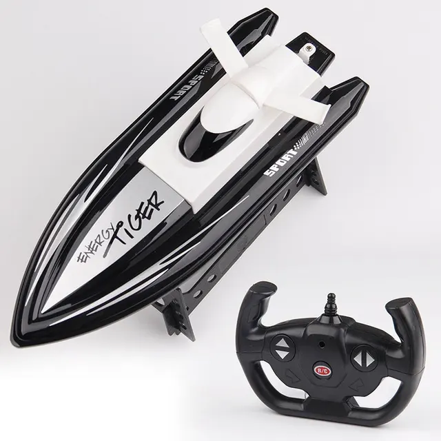 2.4G Six Channel Mini Radio-Controlled Speedboat Long-distance Remote Control Submarines Ship Kid's Scientific Experiment Toy 4