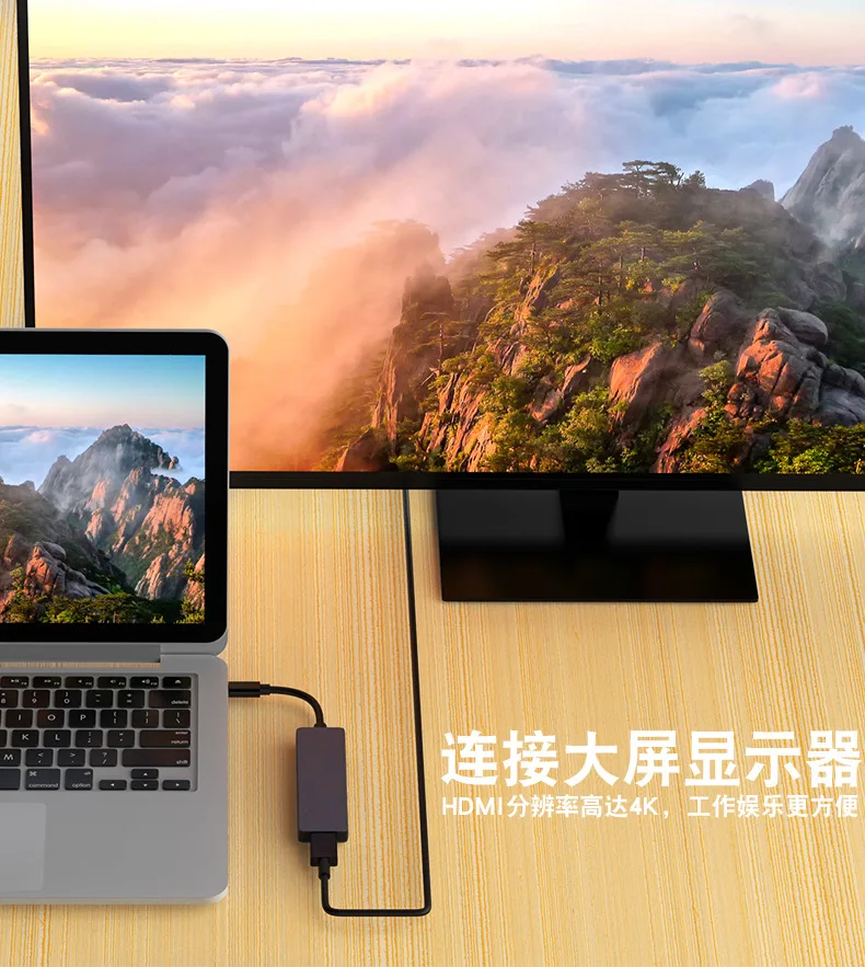Производители тип-c Док-Станция HDMI/USB 3,0 концентратор/sd tf карта адаптер usb-концентратор